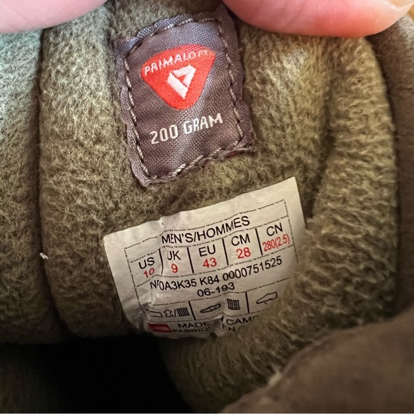 The North Face Men's Ozone Park Waterproof Winter Boot Size 10 - Picture 13 of 16